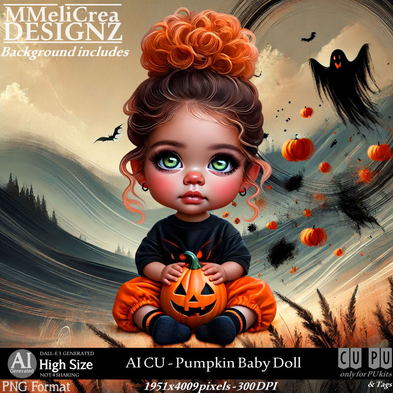 (image for) AI - CU Pumpkin Baby Doll (CU4PU/PNG)